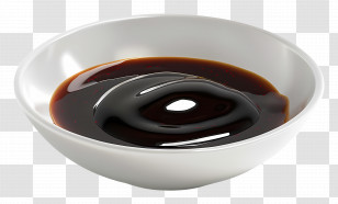 Sauce Soja - Bowl Of Soy Sauce Transparent PNG