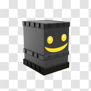 Kaaba Emoji
 - Black Box With Smiley Face Transparent PNG