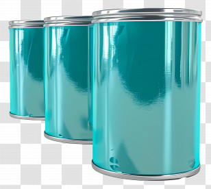 Canned Food - Blue Metal Cans For Storage Transparent PNG