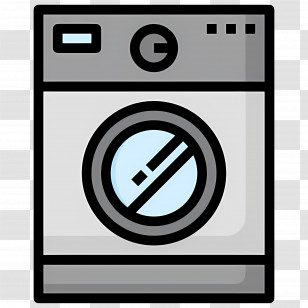 Clothes Washer - Modern Washing Machine For Efficient Laundry Care Transparent PNG