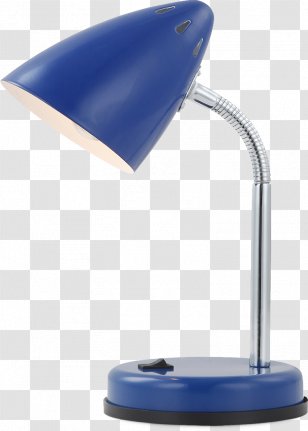 Light Fixture Blue Black Color - Lamp Transparent PNG