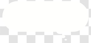 Text Box - Simple White Speech Bubble Design Transparent PNG