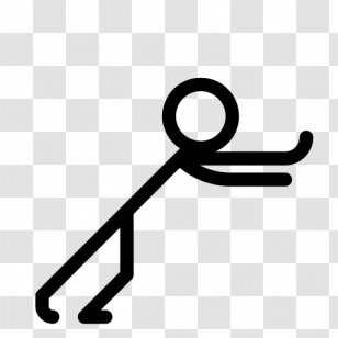 Person Cartoon - Stick Figure - Symbol Motion Transparent PNG