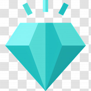 Blue Diamond - Shining Blue Diamond Transparent PNG