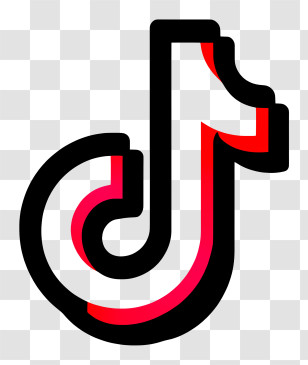 Tiktok Logo - TikTok Social Media Logo Transparent PNG