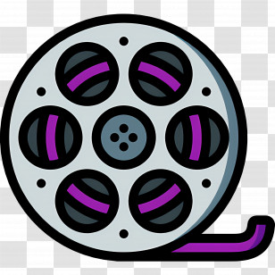 Film Reel - Film Reel Icon Transparent PNG