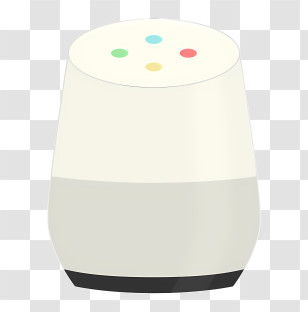 Icon - Smart Speaker With Colorful Buttons Transparent PNG