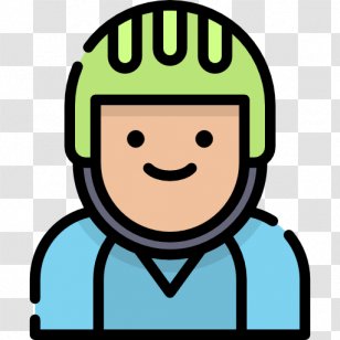 Smiley Human Behavior Homo Sapiens Line Clip Art - Cyclist Top Transparent PNG