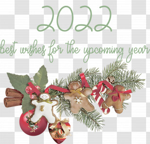 2022 Happy New Year Transparent PNG