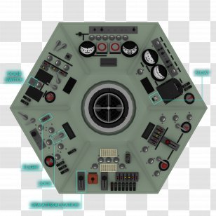 The Doctor TARDIS Garry's Mod Who Exhibitions Cyberman - Electronic Component Transparent PNG