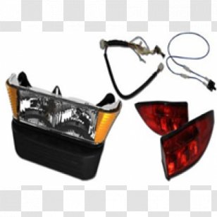 Headlamp Automotive Tail & Brake Light Golf Buggies Transparent PNG