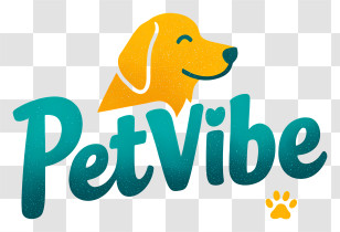 Petvibe - PetVibe Dog Logo Transparent PNG