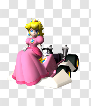 Pink Person - Princess In Kart Racing Adventure Transparent PNG