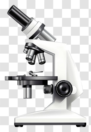 White Microscope - Laboratory Microscope For Science Transparent PNG