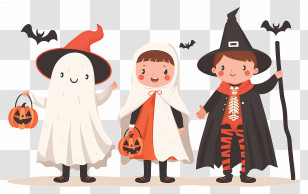 Halloween Kids - Cute Halloween Costumes For Kids Transparent PNG