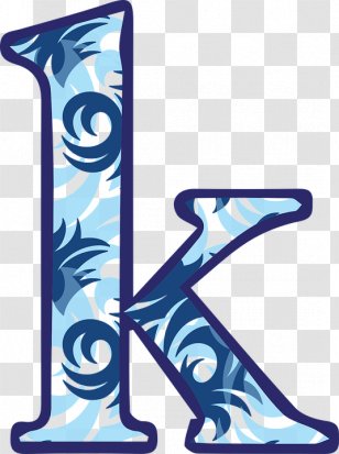 K Letter English Alphabet Abjad - Klettres - M Transparent PNG