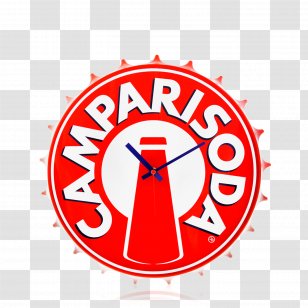 CAMPARI SODA CL 10 X BOTTLES APERITIVO 10% VOL Campari Group Clip Art - Character - Orologio Transparent PNG