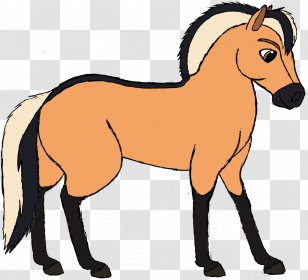 Mule Hans Fjord Horse Pony Foal - Animal Figure - Frozen Transparent PNG