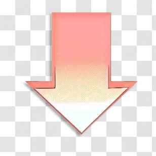 Heart Background Arrow - Peach Pink Transparent PNG
