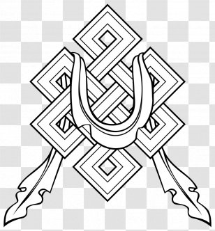 Endless Knot Buddhist Symbolism Buddhism Eternity Ashtamangala - Visual Arts Transparent PNG