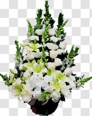 Floral Design Cut Flowers Flower Bouquet - Lily Transparent PNG