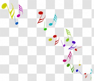 Musical Note Animation - Flower - Color Notes Transparent PNG
