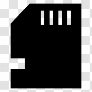 Micro Sd - Text - Rectangle Transparent PNG