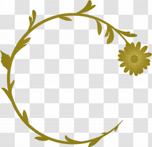 Decoration Frame Floral Frame Flower Frame Transparent PNG