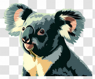 Koala - Cute Koala Illustration Transparent PNG