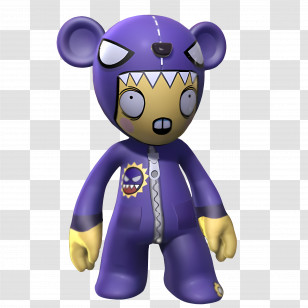 Racer - Cartoon Bear Character Illustration Transparent PNG