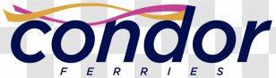 Ferry Logo Condor Ferries Saint-Malo Guernsey - Blue - Service Transparent PNG