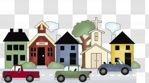 Motor Vehicle Home Property House Transport - Mode Of - Building Transparent PNG