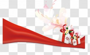Gift Adobe Illustrator - Red Ribbon - Colorful Box Transparent PNG
