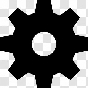 Black Gear Clip Art - Sun And Planet - Basic Transparent PNG