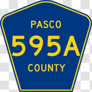 Pasco County, Florida Hillsborough County Taliaferro Georgia Manatee Old Town - Highway Shield - Palm Beach Transparent PNG