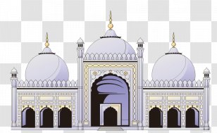 Temple Halal Mosque Celebrate Ramadan Islam - Place Of Worship - Islamic Transparent PNG