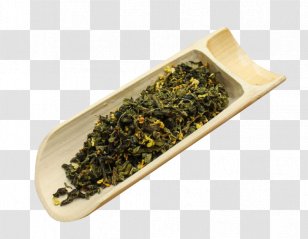 Flowering Tea Oolong Green Bag - Leaf Vegetable - Osmanthus Material Transparent PNG