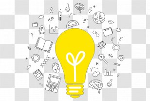SAT Creativity Technology Icon - Sat - Creative Bulb Element Transparent PNG