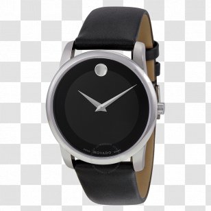 Movado Men's Museum Watch Strap Bold Transparent PNG