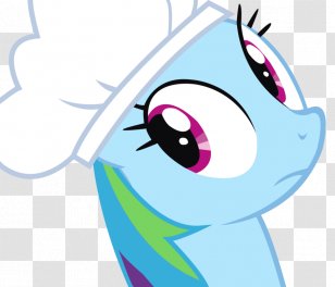 Rainbow Dash Chefs Uniform Cooking Clip Art - Frame - Chef Hat Image Transparent PNG
