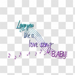 Love Text Image Editing - Material Transparent PNG