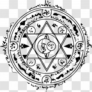 Fate/stay Night Fate/Zero Saber Magic Circle - Black And White - Magical Transparent PNG