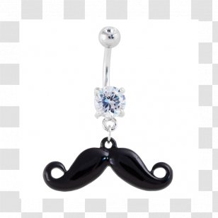 Earring Navel Piercing Body Jewellery - Barbell Transparent PNG