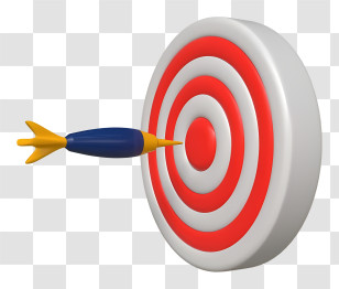 Arrow - Target With Precision Dart Transparent PNG