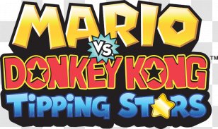 Mario Vs. Donkey Kong: Tipping Stars Wii U Nintendo 3DS Logo - 3ds Transparent PNG