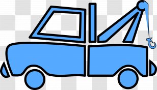 Car Tow Truck Flatbed Clip Art - Vehicle Transparent PNG