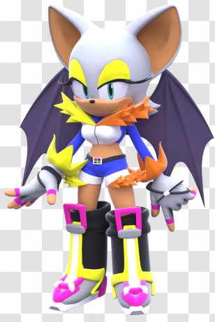 Rouge The Bat Sonic Adventure 2 Battle Rivals Character Transparent PNG