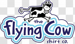 Flying Cow Shirt Company T-shirt Cattle Screen Printing - Area Transparent PNG