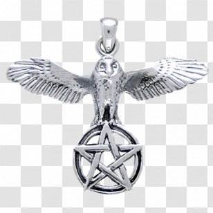 Locket Symbol Pentacle Pentagram Charms & Pendants - Pendant - Flying Owl Transparent PNG