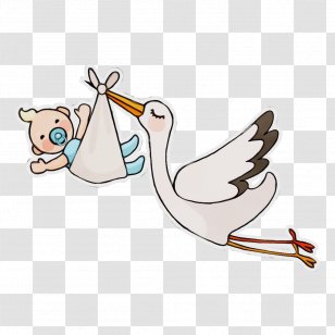 Moon - Stork - Wing Beak Transparent PNG